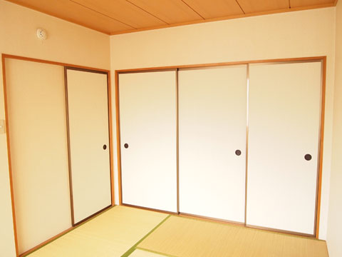 Other room space. Japanese-style room, Closet also contains firm.