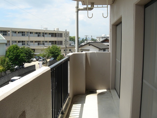 Balcony. The photograph is an image