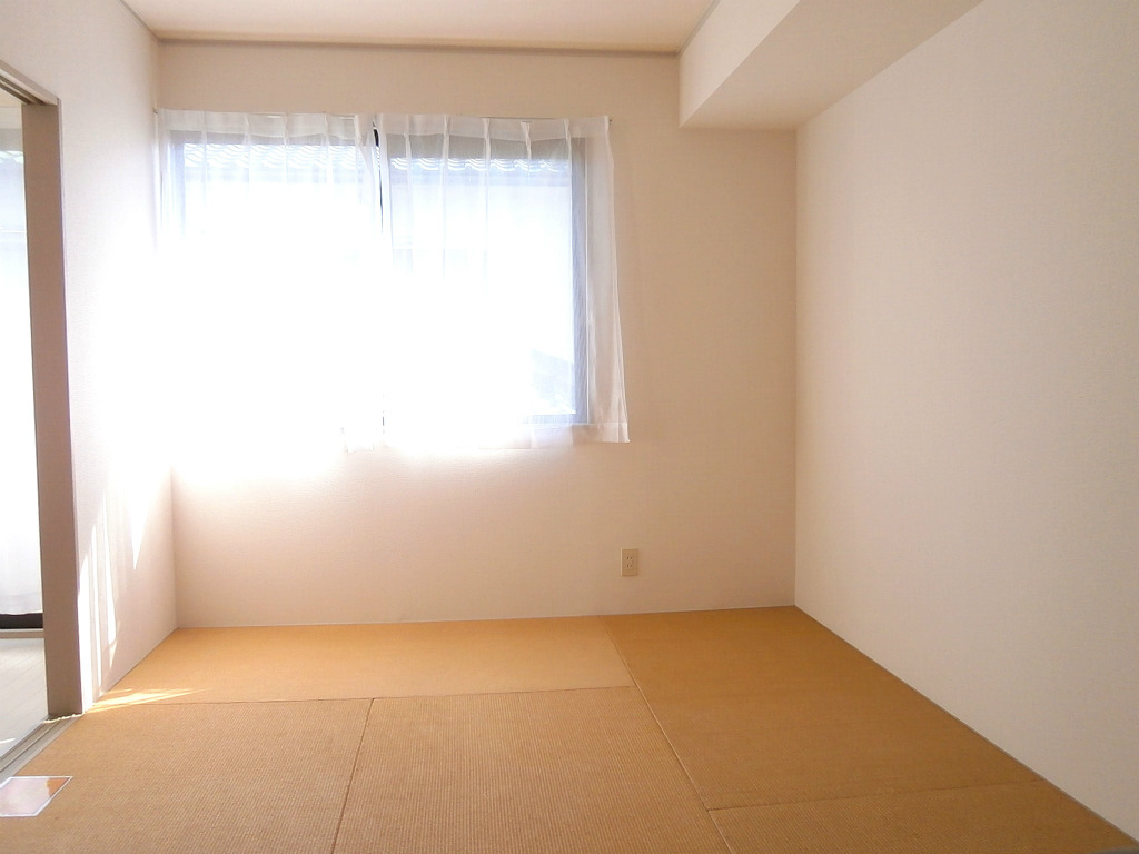 Living and room. It is a Japanese-style room, but has become a fashionable modern tatami.