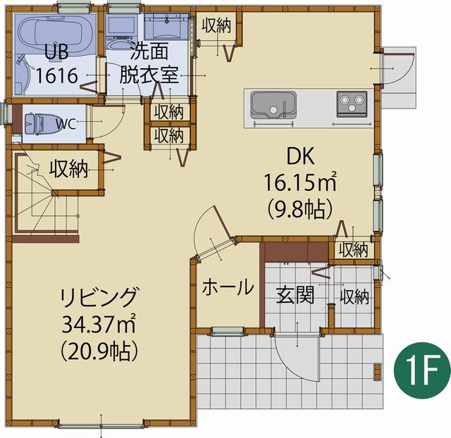Floor plan. 25,900,000 yen, 3LDK, Land area 195.08 sq m , Building area 102.67 sq m