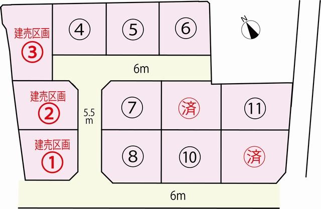 Compartment figure. 25 million yen, 3LDK, Land area 168.74 sq m , Building area 110.96 sq m