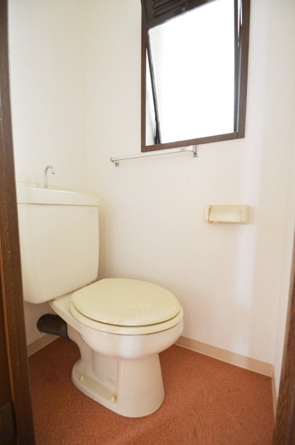 Toilet. Toilet with the room is the cleanliness of the same specification!
