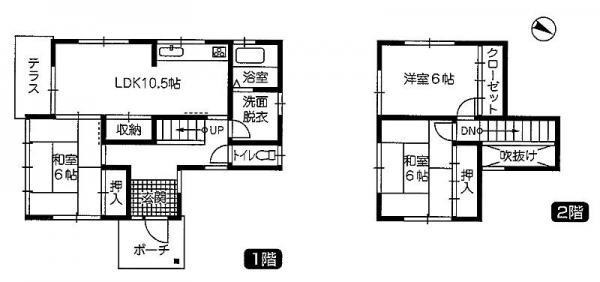 Floor plan. 11.8 million yen, 3LDK, Land area 236.34 sq m , Building area 81.05 sq m