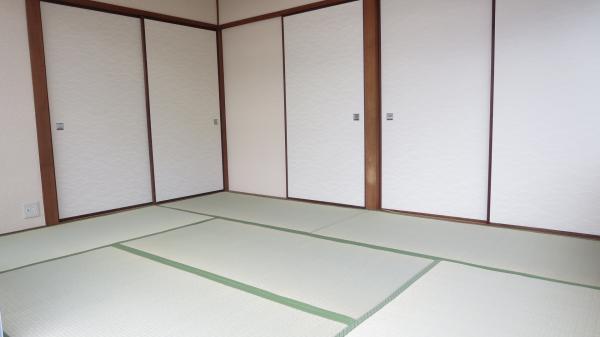 Non-living room. First floor 6 Pledge Japanese-style room Tatami mat replacement, FusumaCho Kawasumi