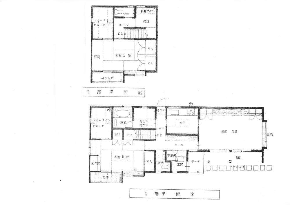 Floor plan. 12.8 million yen, 3LDK, Land area 446.83 sq m , Building area 106.49 sq m storage lot, Day good
