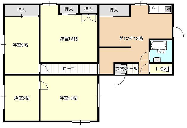 Floor plan. 18.3 million yen, 4LDK, Land area 330.7 sq m , Building area 112.2 sq m