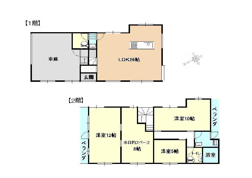 Floor plan. 35 million yen, 3LDK, Land area 131.79 sq m , Building area 148.9 sq m