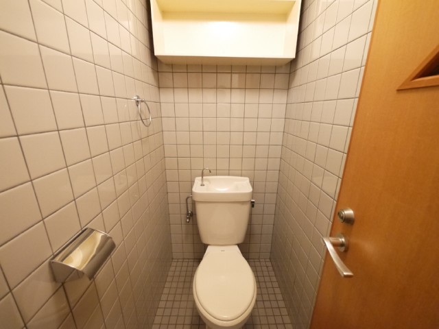 Toilet. With shelf ・ toilet