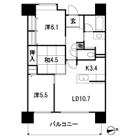 Floor: 3LDK, occupied area: 70 sq m, Price: 23,582,200 yen ~ 27,343,400 yen