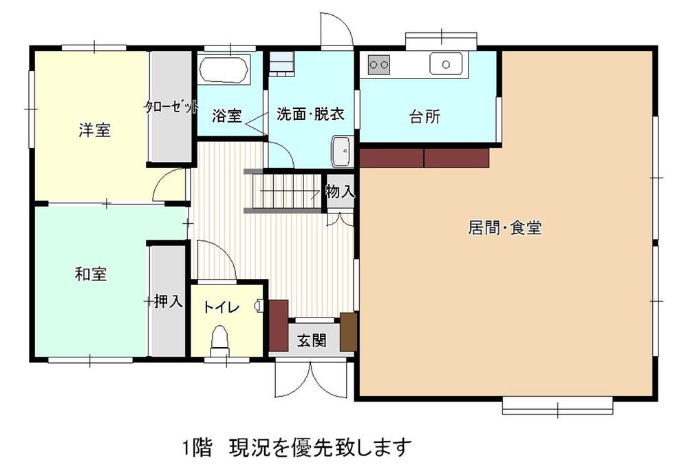 Floor plan. 42,800,000 yen, 5LDK, Land area 231 sq m , Building area 244.99 sq m