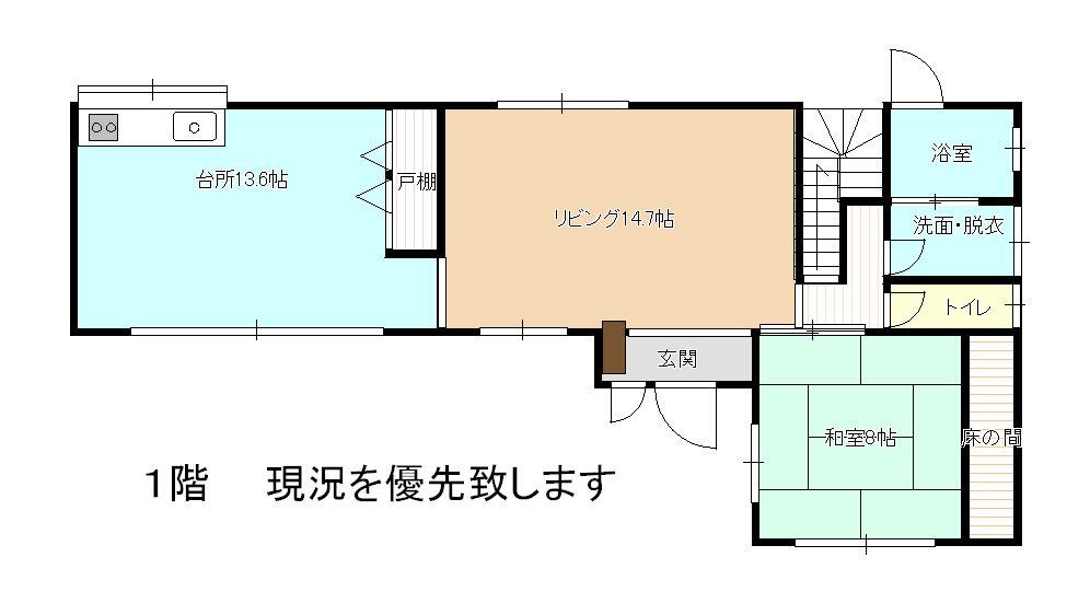 Floor plan. 49,500,000 yen, 5LDK, Land area 647.65 sq m , Building area 145.45 sq m site (July 2013) Shooting