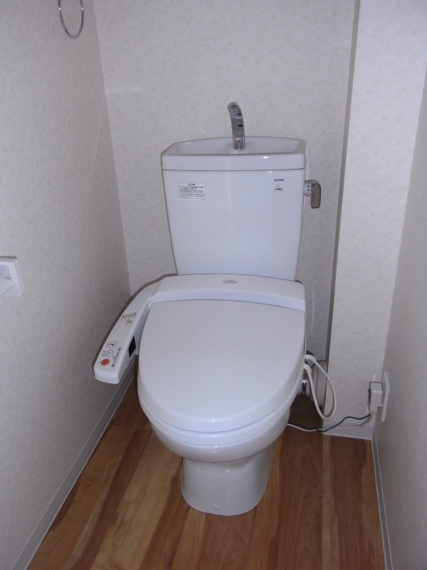 Toilet. With Washlet