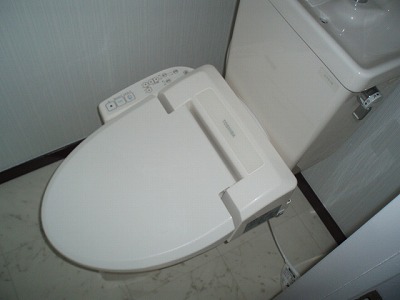 Toilet. It is with a bidet! 