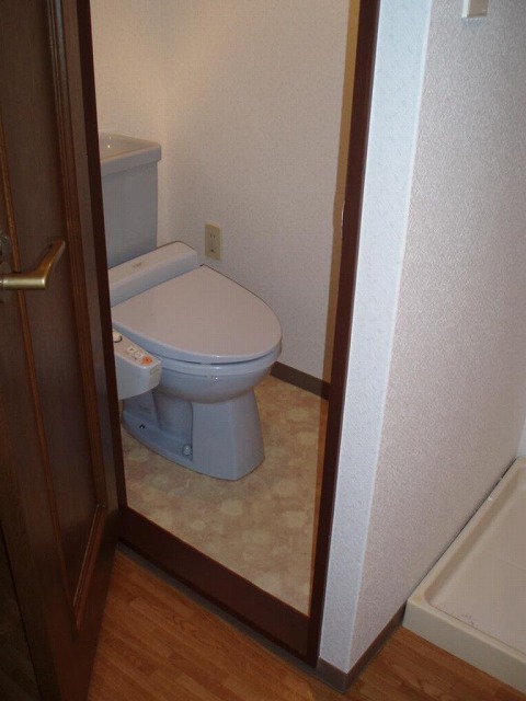 Toilet. Toilet spacious! 