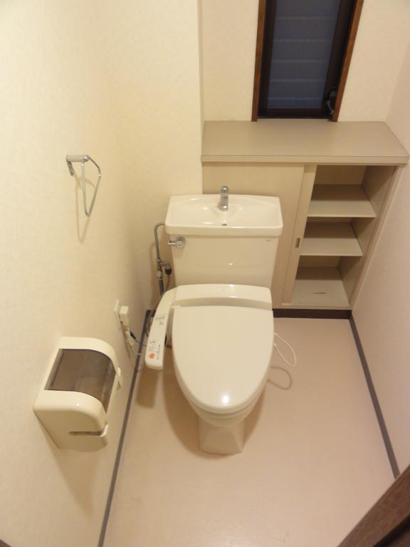 Toilet. With Washlet! 