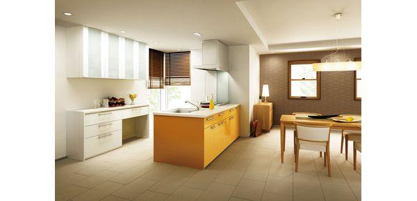 Kitchen. Island kitchen can be selected