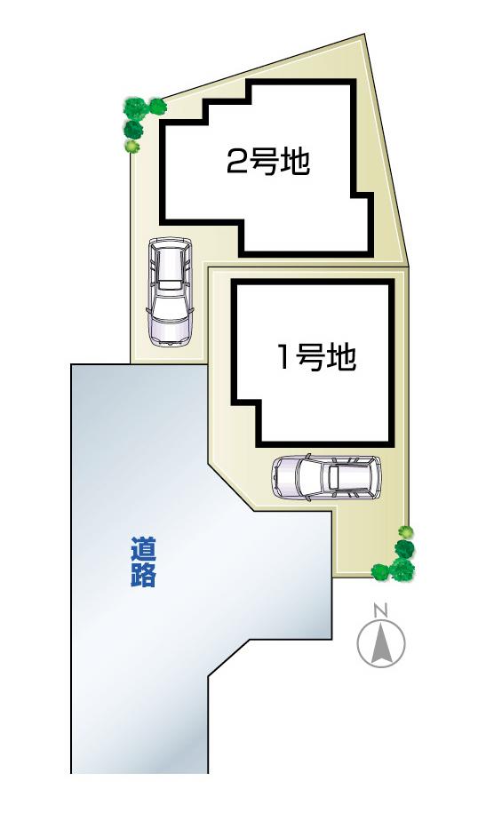 The entire compartment Figure. Limited 2 House ・ Finished already!