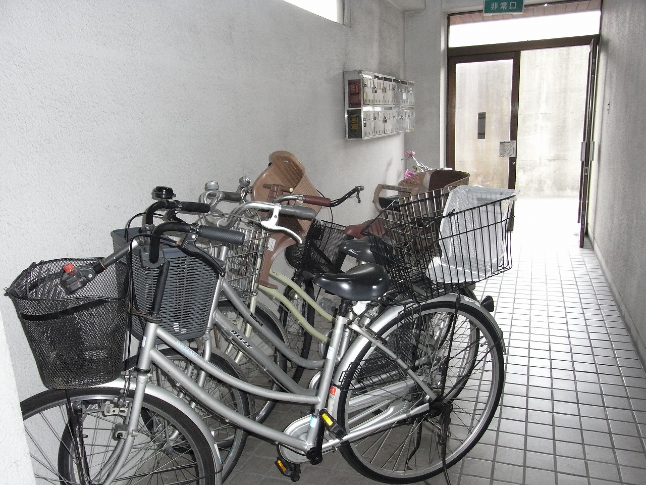 Other common areas. Bicycle-parking space