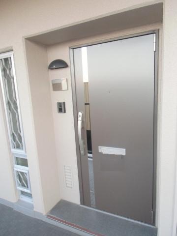 Entrance. It is the entrance door