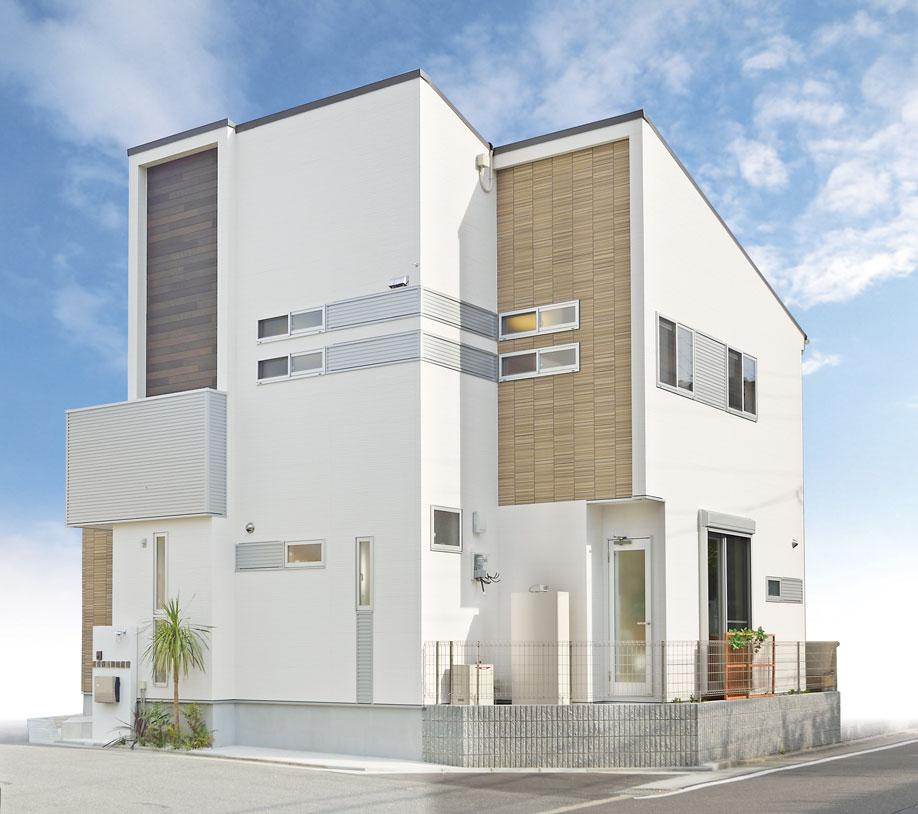 Model house photo. Simple and Natural ・ modern ・  ・  ・ Exterior design also suggestions and planner.