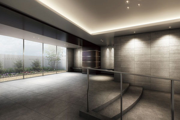 Shared facilities.  [Entrance hall] Entrance Hall wrap in the sophisticated atmosphere (Rendering)