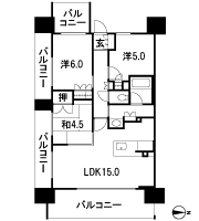 Floor: 3LDK, occupied area: 66 sq m, Price: 25.5 million yen