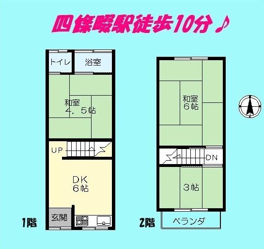 Floor plan. 1.98 million yen, 3DK, Land area 31.57 sq m , Building area 35.81 sq m   ☆ Japanese-style 3 room