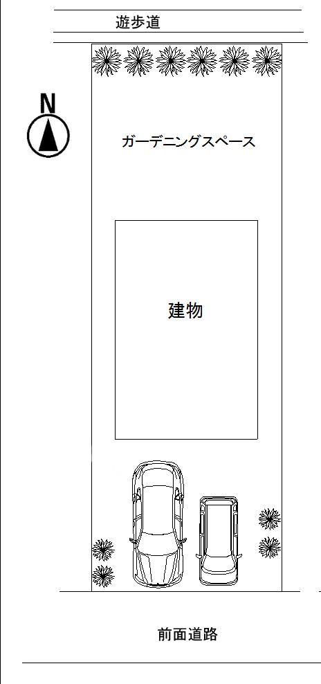 Compartment figure. Land price 20.8 million yen, Land area 147.99 sq m MinamiMuko 1 compartment