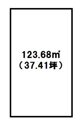 Compartment figure. Land price 17,530,000 yen, Land area 123.68 sq m