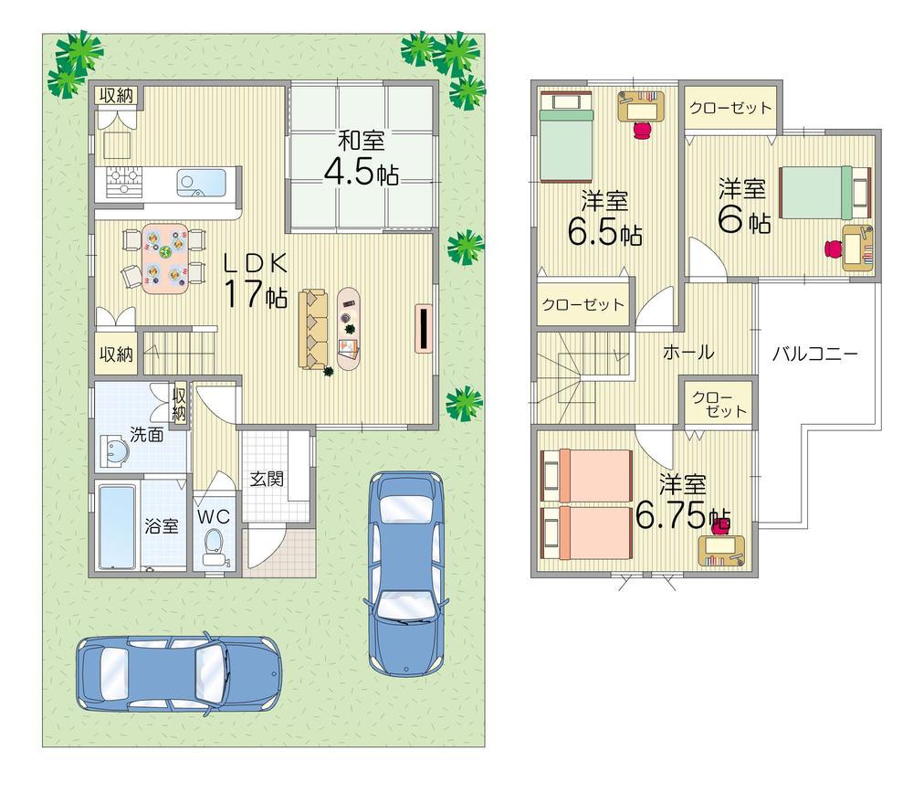 Floor plan. Drawing looks like this