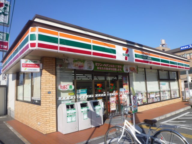 Convenience store. Seven-Eleven Fujiidera Oka 2-chome up (convenience store) 88m