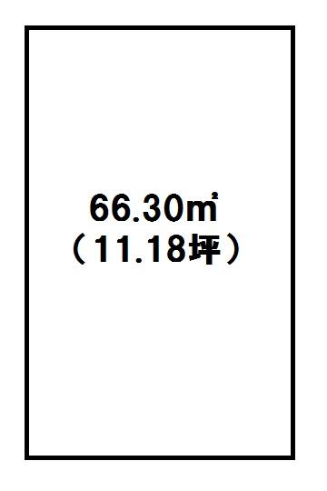 Compartment figure. Land price 8.86 million yen, Land area 66.3 sq m compartment diagram looks like!