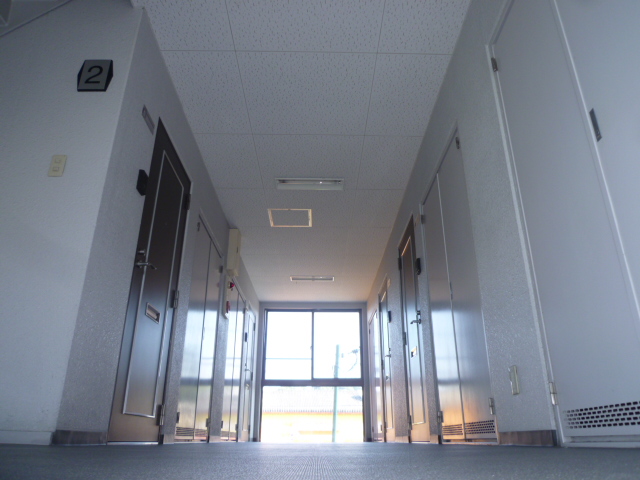 Entrance. Shared hallway