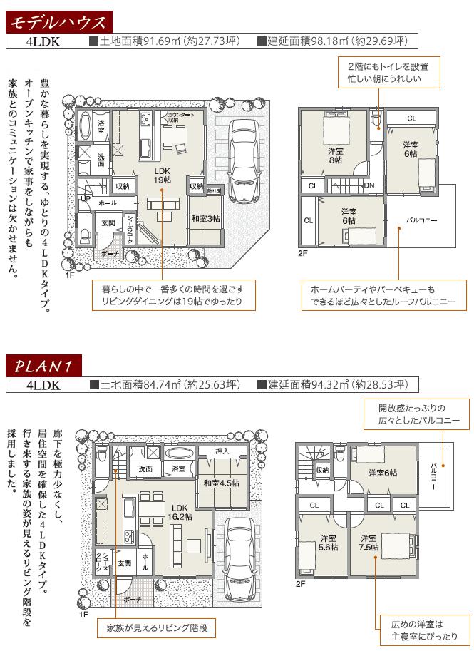 Floor plan. Price 36,800,000 yen, 4LDK, Land area 91.69 sq m , Building area 98.18 sq m
