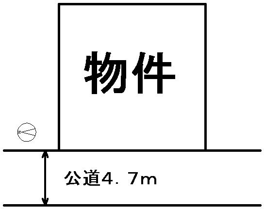 Compartment figure. Land price 9.8 million yen, Land area 72.12 sq m