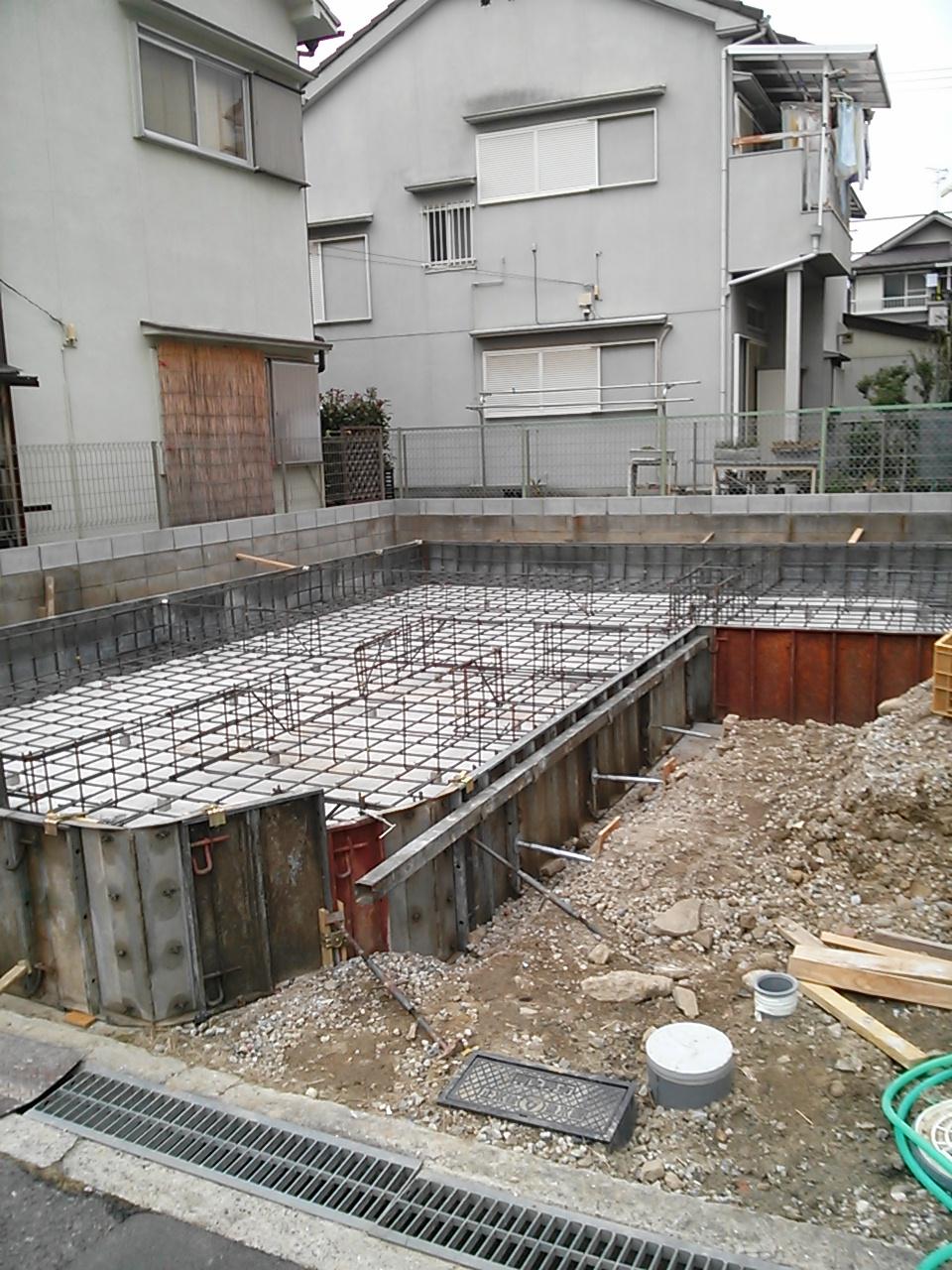 Local appearance photo. shortly, It is the foundation concrete work.