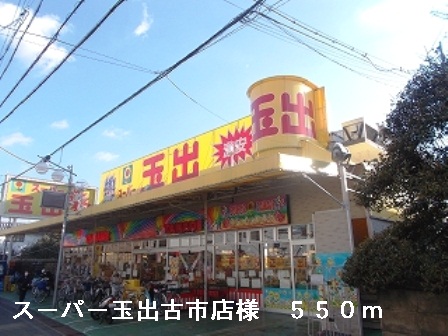 Supermarket. Tamade Furuichi shops like to (super) 550m