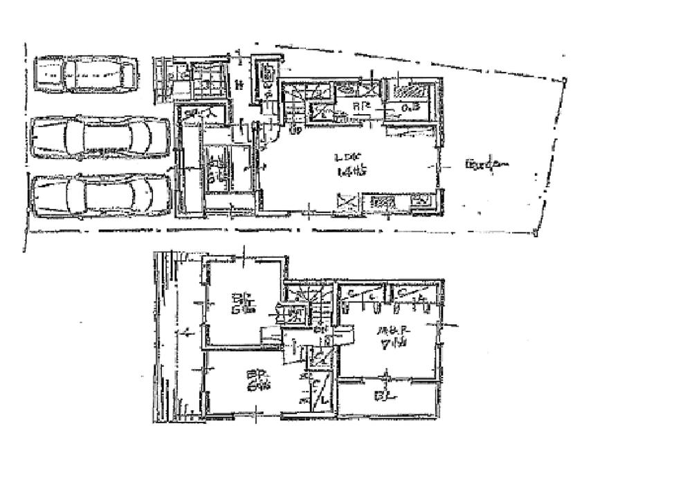 Floor plan. (A No. land), Price 33,800,000 yen, 4LDK, Land area 138.24 sq m , Building area 92.34 sq m