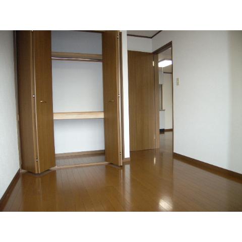 Living and room. Storage also thorough because it is a large closet with. 