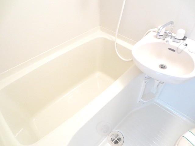 Bath. It comes with a bathroom dryer ☆