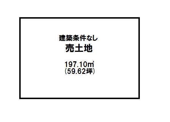 Compartment figure. Land price 20 million yen, Land area 197.1 sq m compartment view here