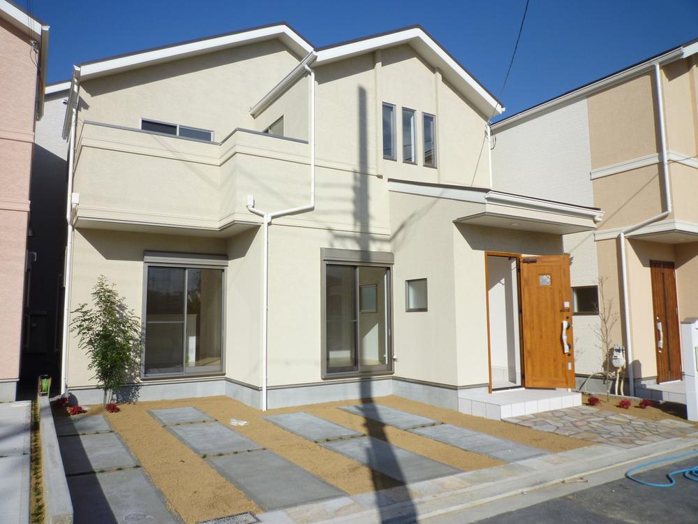 Local appearance photo. South-facing house was completed!