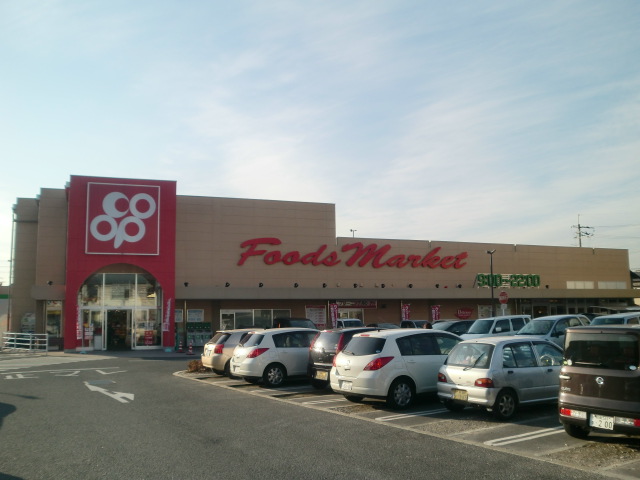Supermarket. 280m until Coop Shiroyama store (Super)