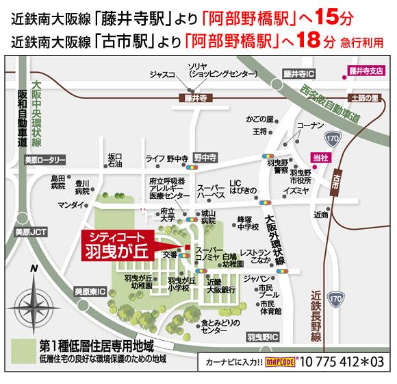 Local guide map