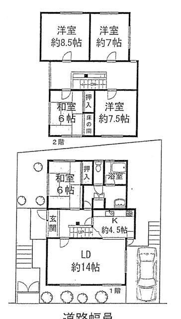 Floor plan. 19,980,000 yen, 5LDK, Land area 158.87 sq m , Building area 129.06 sq m