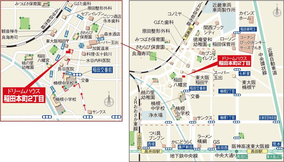 Local guide map