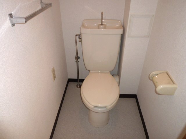 Toilet. Washlet is possible installation