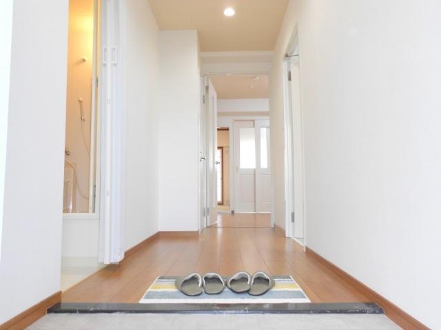 Entrance. Spacious foyer with a width