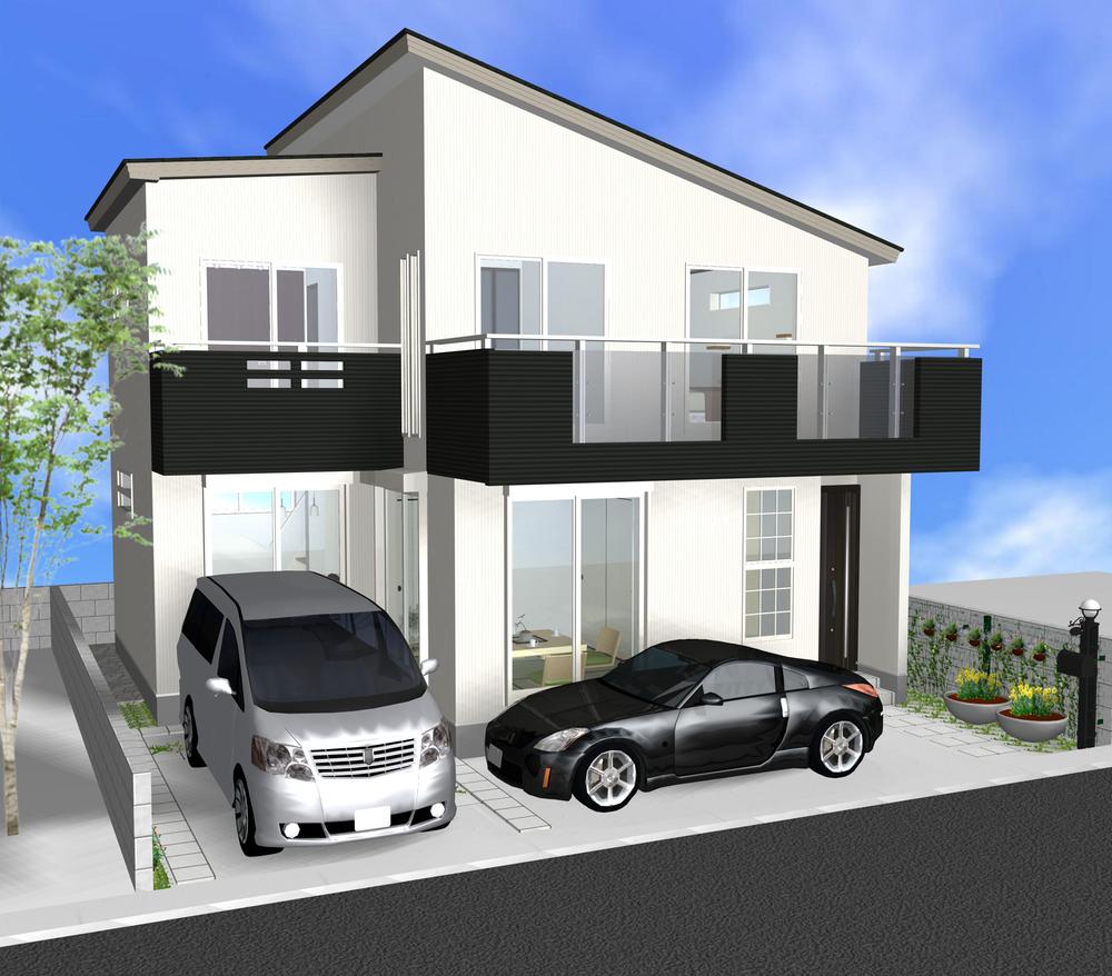 Building plan example (Perth ・ appearance). Reference building plan example