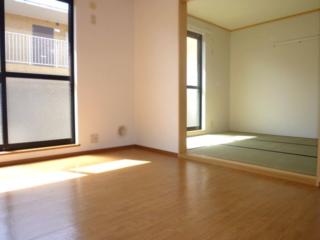 Living and room. Japanese-style room from the living room